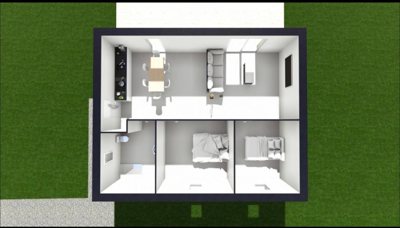 Maison Individuelle Neuve Plein Pied Avec Terrasse Et Jardin Clos 10Minutes A Pied De La Plage Quiberville Zewnętrze zdjęcie